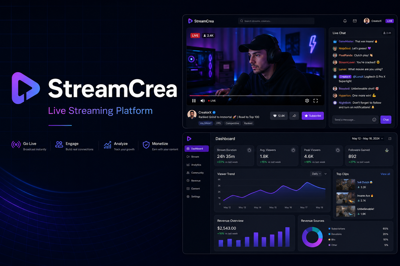 StreamCrea